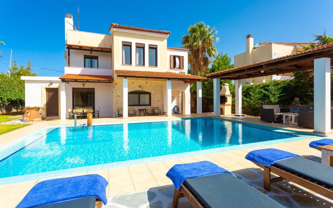 Kefalas Villa | 130 m² Villa ∙ 4 bedrooms ∙ 7 guests