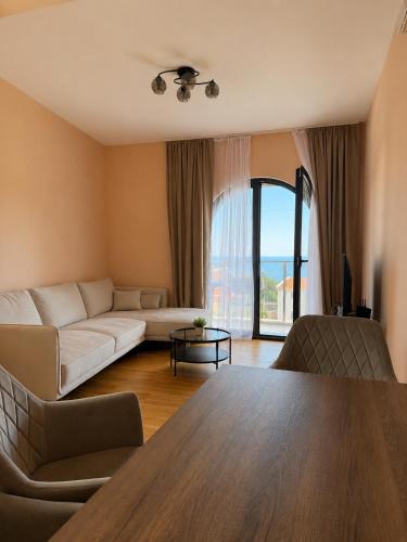 Becici Apartment | 2BR Olive Tree Apartment sea view swimming pool and garage Budva