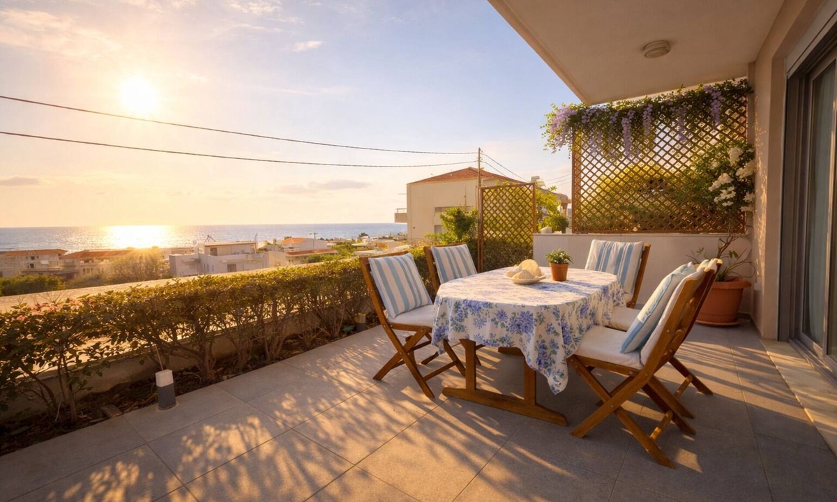 Rhodes Town Villa | 3-bedroom villa in serene Rhodes with cool AC breeze