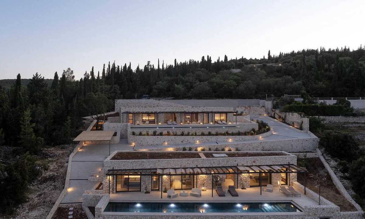 Tselendata House | 5 Elements Fiskardo - Two Villas Private Estate