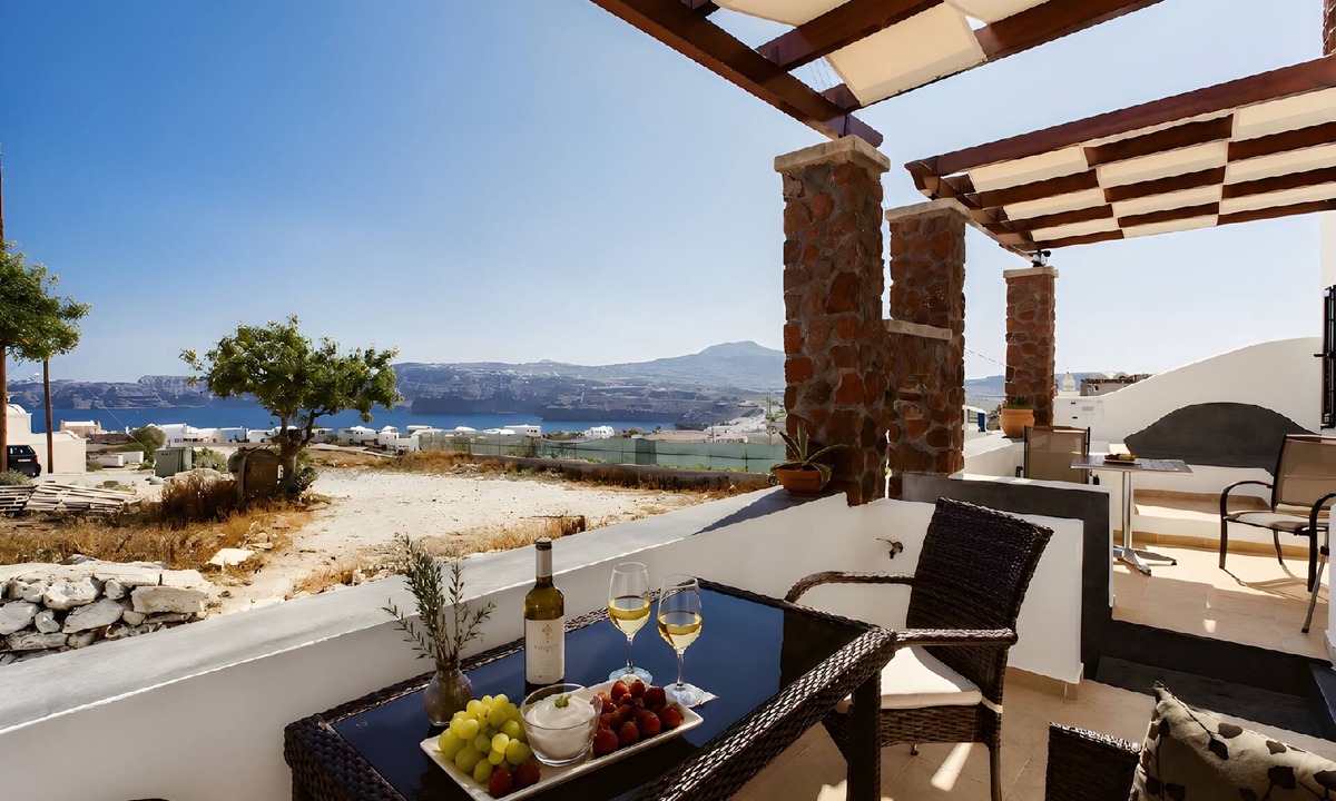 Akrotiri Apartment | Aelia Suites, Akrotiri, Santorini - Aegean Suite, Caldera Sea View