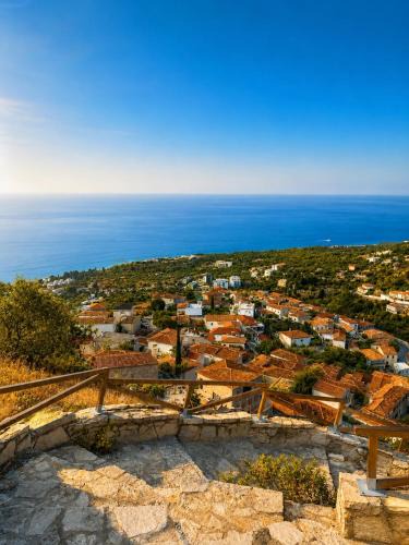 Dhermi Bed & Breakfast | AMALIA House - amazing sea view - DHERMI