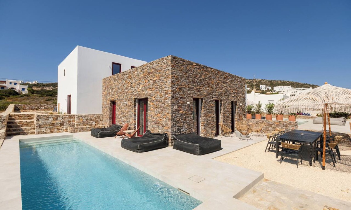 Antiparos House | Antiparos Gems | The Villa Private Pool Steps from the Sea