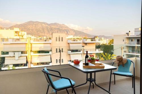 Kalamata Apartment | Artemis Sky Suite - Sea Escape with Mountain View