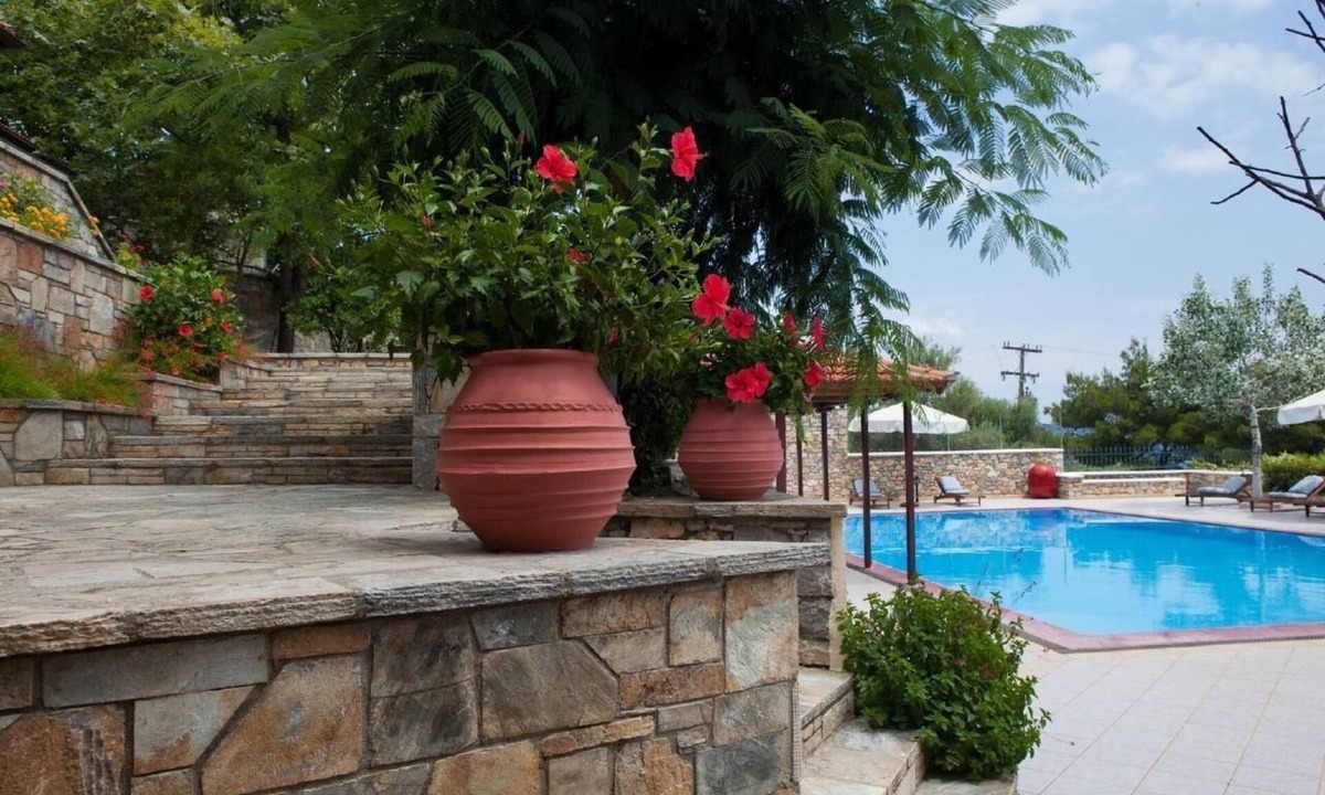 Nimfea House | Beachfront villa, 1min away on foot from the sea