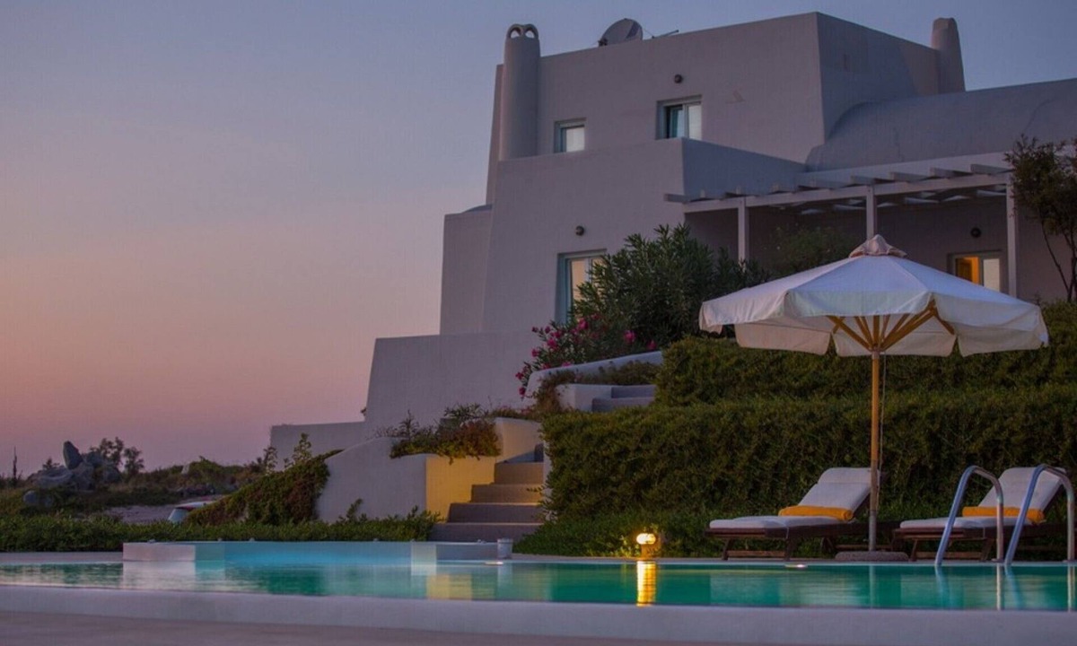 Akrotiri House | Black Rock Villa, Santorini, Greece