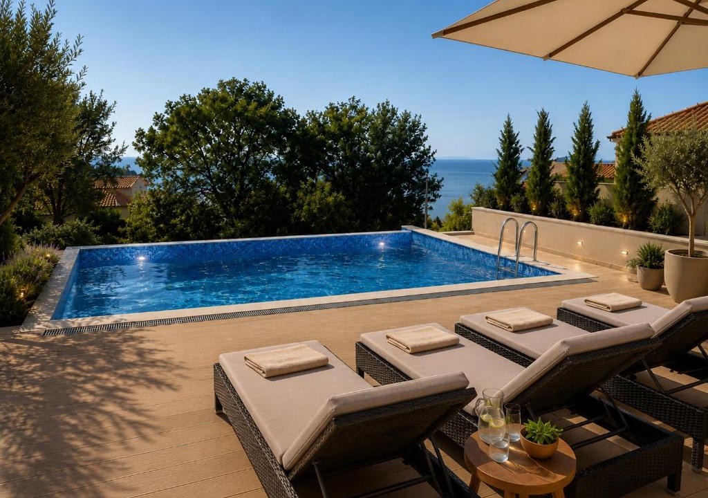 Drobnici Villa | Blizikuce Hills Pool Residences - Panoramic Sea View