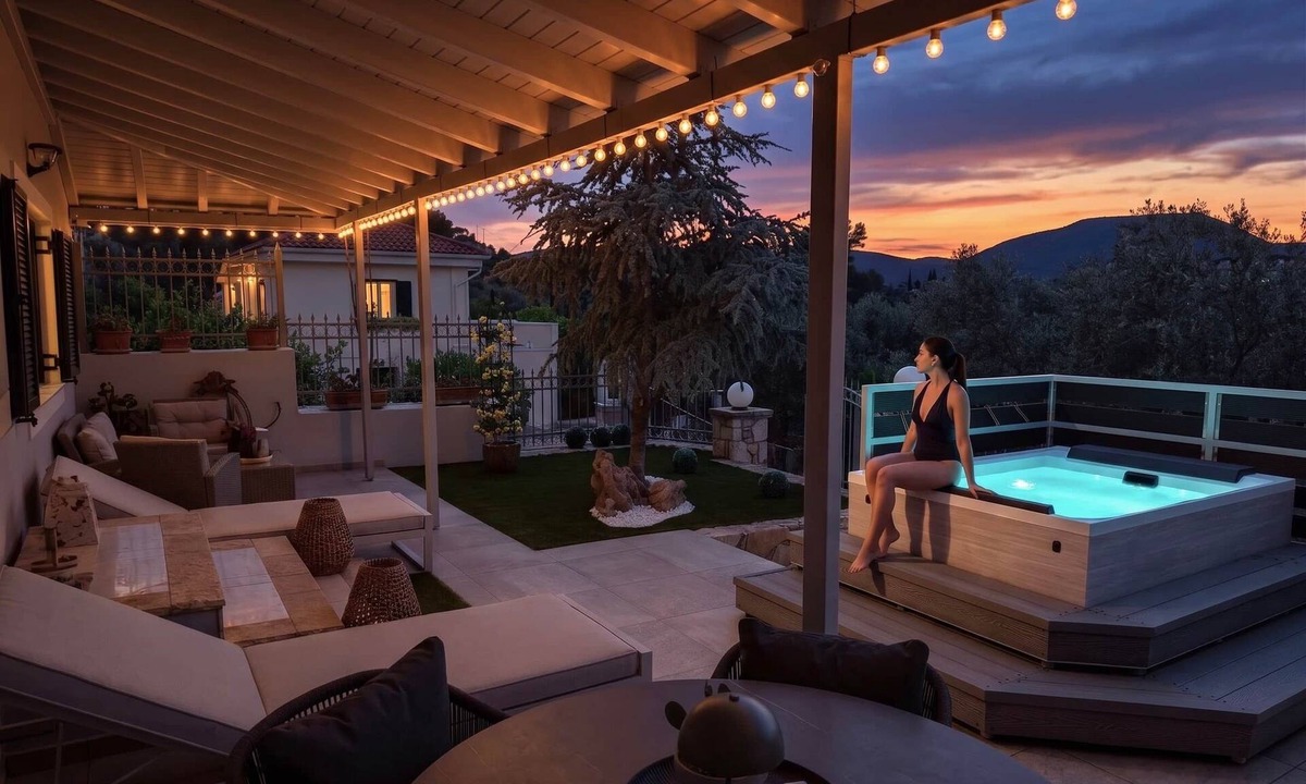 Nafplion City Centre Villa | Blue Topaz Spa Cottage - Private Jacuzzi Retreat