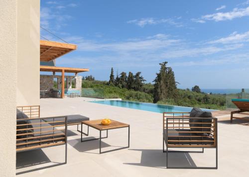 Agia Villa | Blue Zone Villa, a SeaView Sanctuary with Pool, By ThinkVilla