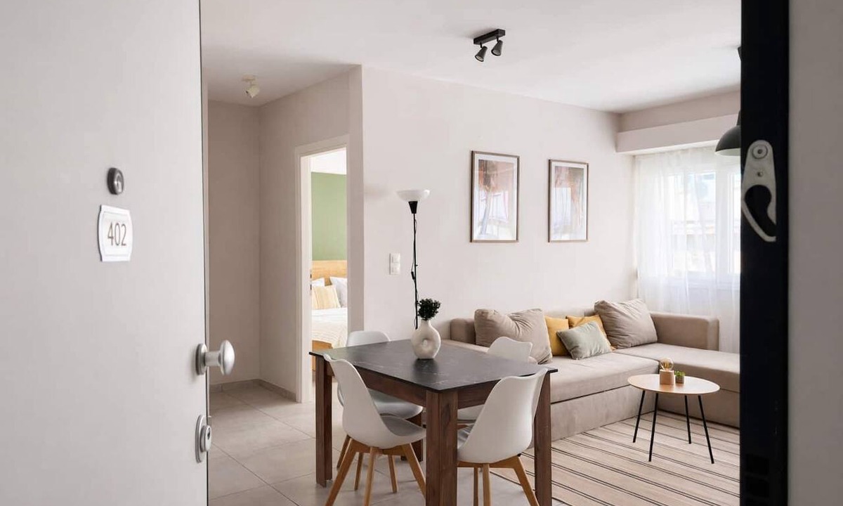 Thessaloniki City Centre Apartment | Bright 1BR Apartment 5 min to Ladadika