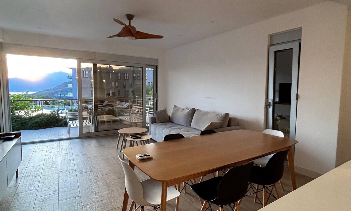 Kotor Apartment | C1 2 bedrooms, 2 bath, workroom, Luxury apartment Pool & Sea view