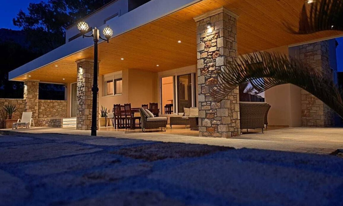 Pefkos Villa | Cap Jano. Exclusive villa, Serenity on a secluded beach with Infinity Pool,
