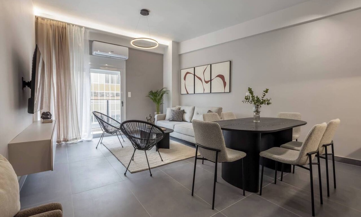 Kallithea Apartment | Charokopou3 - Elegant Urban Flat Near Center
