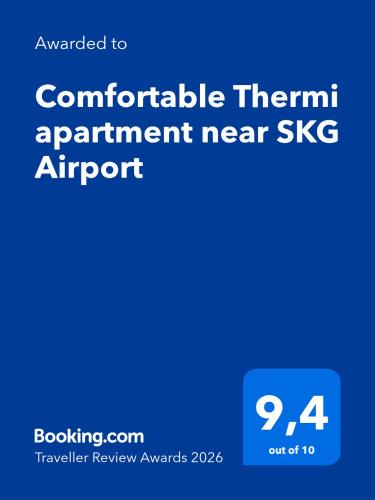 Thermi Apartment | Comfortable Thermi apartment near SKG Airport