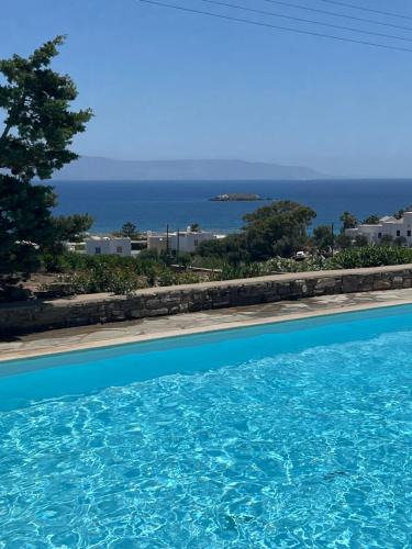 Chrissi Akti Apartment | Delta Apartment with Sea View and Pool