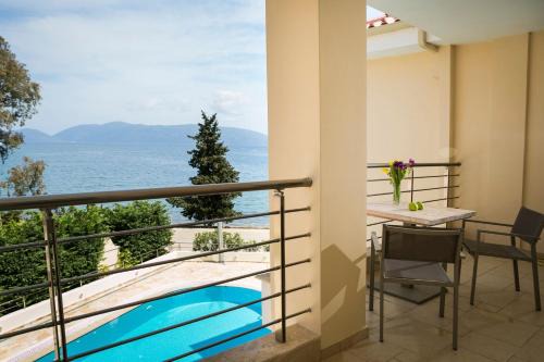 Karavomylos Villa | Deluxe Kefalonia Apartment Apartment Leyland 1 Bedroom Pool And Sea View