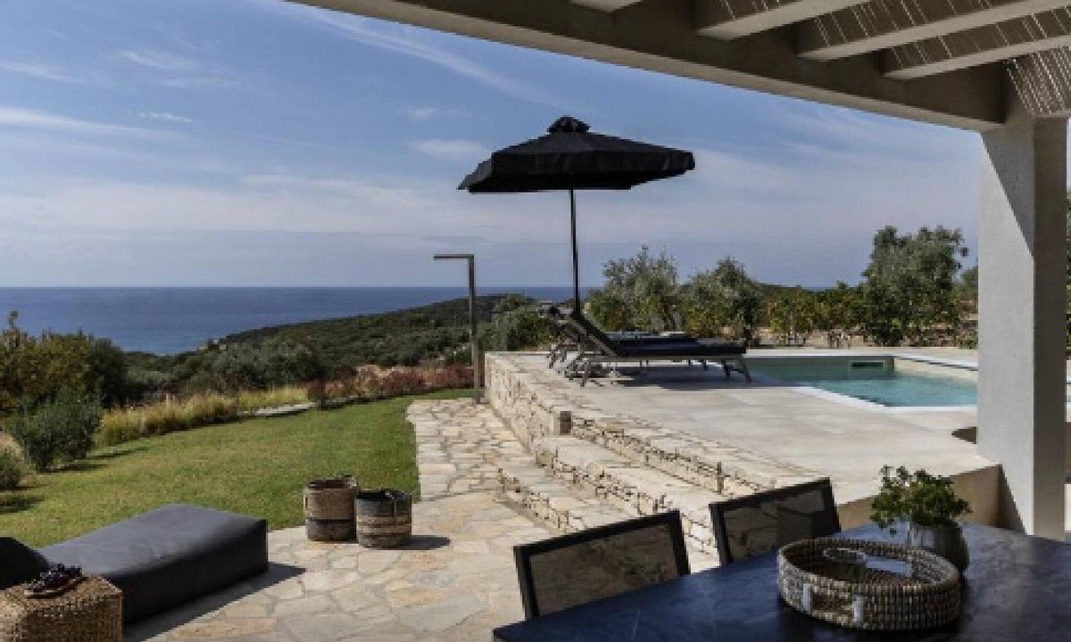 Thasos Villa | Duplex Villa Aquessa, Private Pool, Spacious Furnished Terrace, Thassos