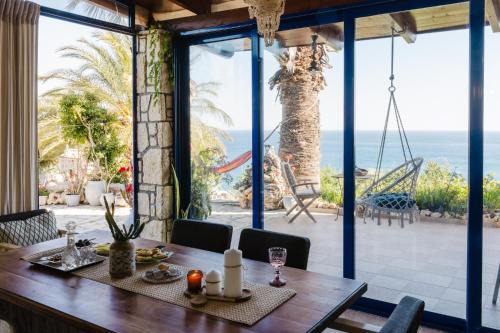 Minoa Pediada House | Elouthia Residence with Sea View and Hot Tub