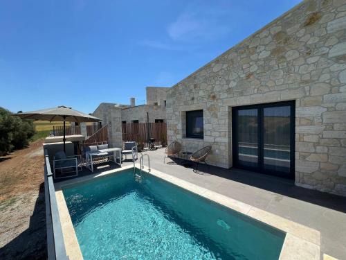 Nea Fokaia House | Exclusive new villa with private pool - 2BR