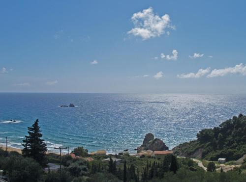 Parelia Apartment | Family friendly Apartments with a Swimming Pool on Pelekas Beach
