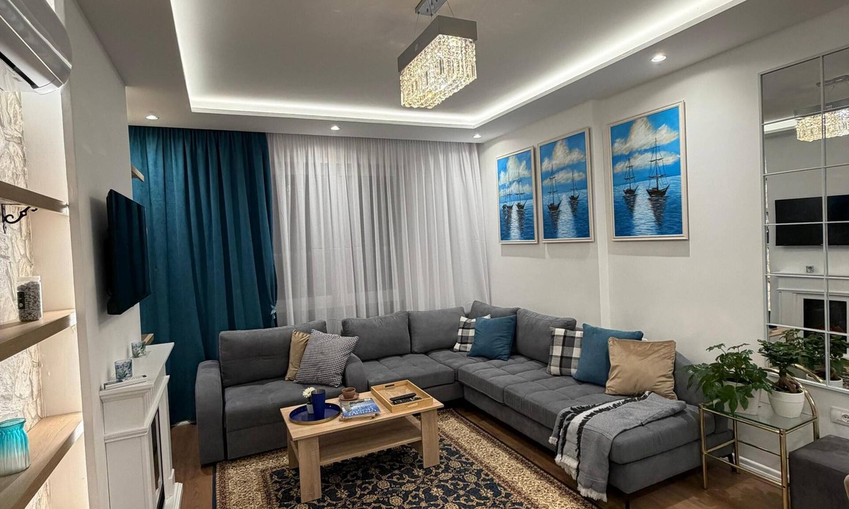 Tirana Apartment | Fantastic 1-bedroom apartment with AC in cool Univers City