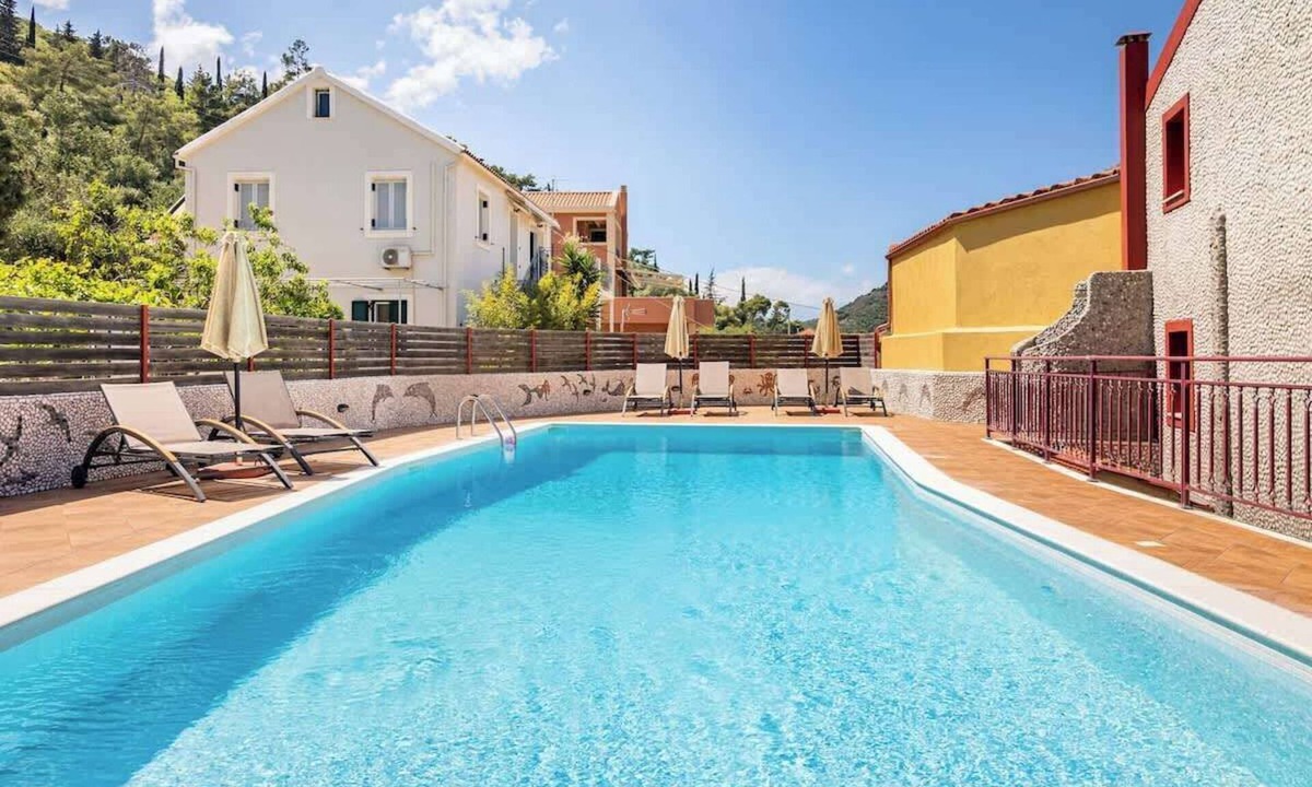 Agia Efimia House | Greka Ionian Maisonette - Pool & Seaview Bliss