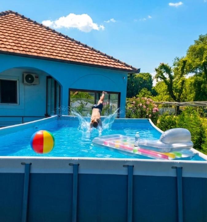 Podgorica Apartment | Hidden Oasis PeSa - Luxury Villa with Pool & Spa