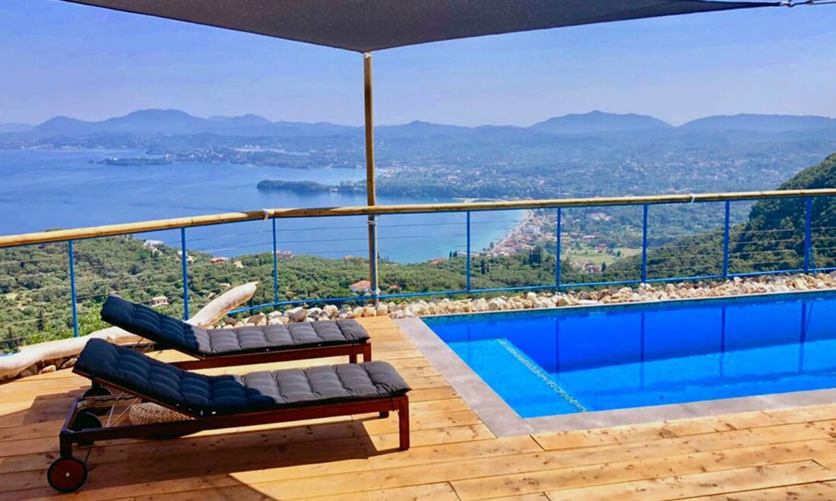 Spartylas House | House Sienna, Spectacular Views! Corfiot Riviera Spartilas Corfu Greece