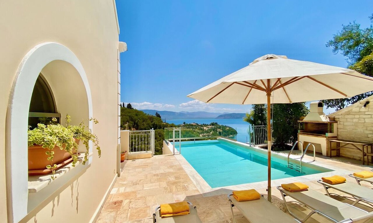 Petaleia Villa | Kalami Beach Villa with private heatable pool