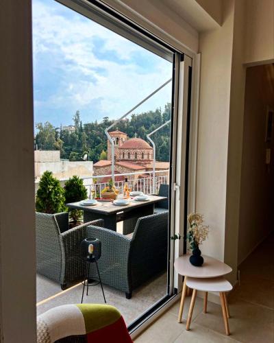 Athens Apartment | KK Athens Fine Stay -Neos Kosmos-Modern Apartments Opposite Metro with Rooftop Lounge & Acropolis Views