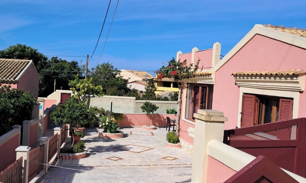 Agios Gordios House | Krista House is a unique family home in a perfect location for a beach holiday.