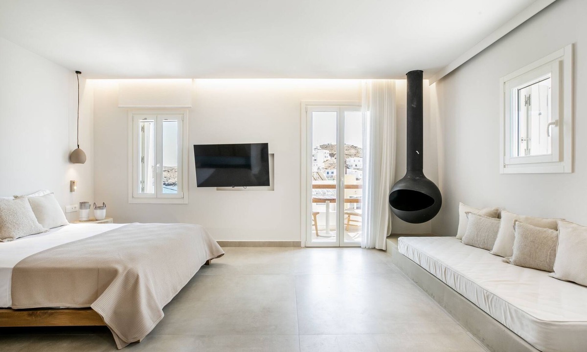 Loutra Hotel | Kythnos Blue - Suite 4 Luxurious, Sea Front