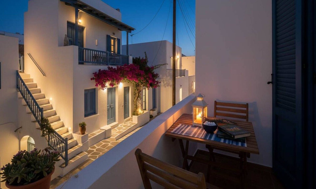 Lefkes Apartment | Lefkes Home with Village Views