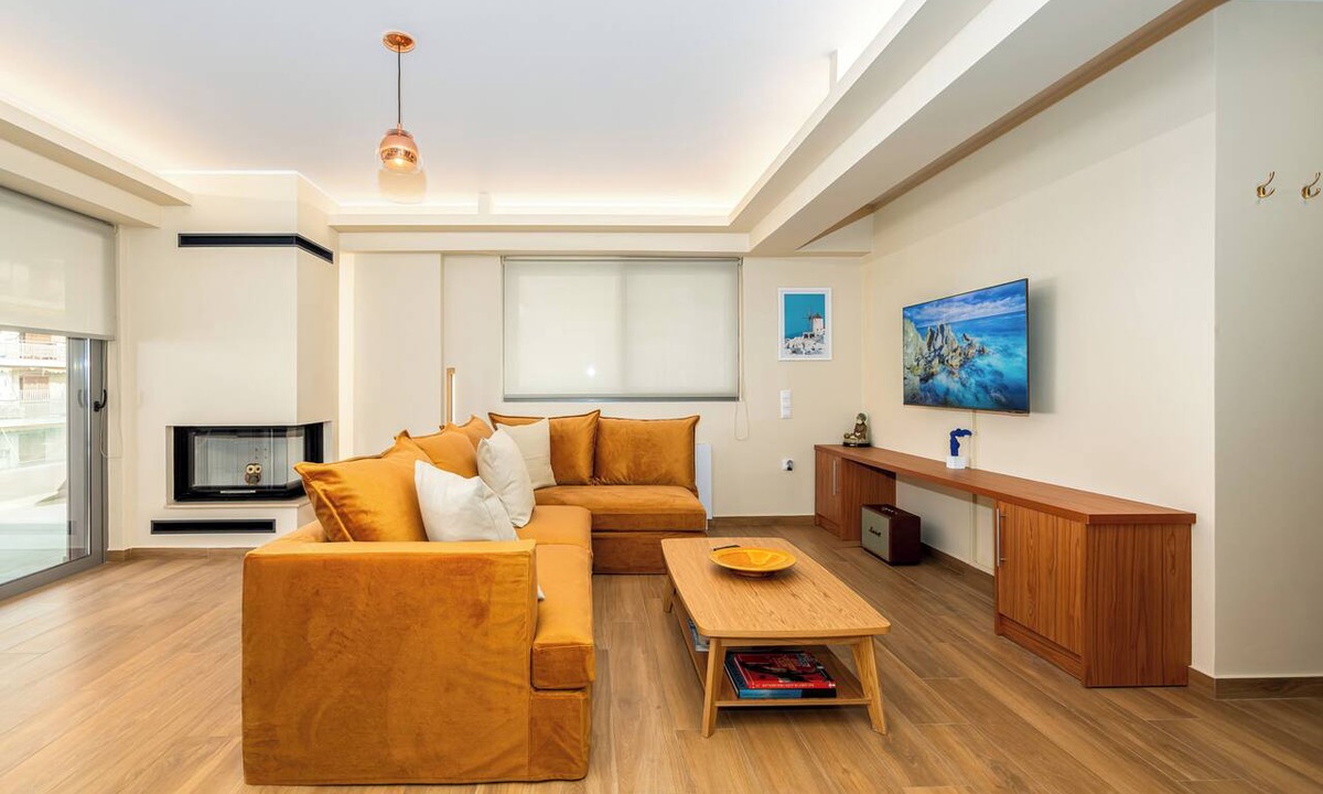 Palaio Faliro Apartment | Luxury 3-bed - Parking - 500Mbps - Riviera