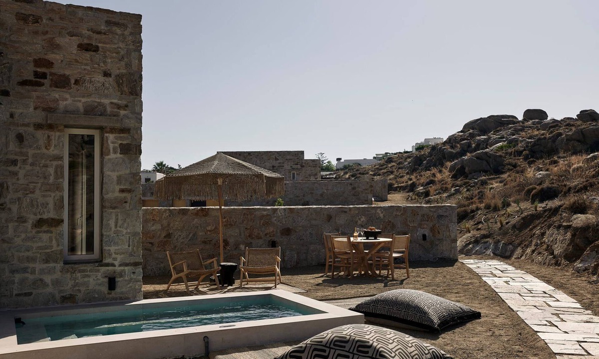 Agios Prokopios Villa | Luxury Naxos Villa | Villa Melodia | 1 Bedroom | Private Veranda & Outdoor
