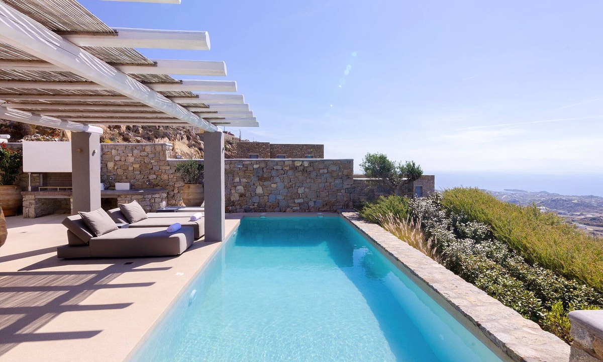 Mykonos Villa | Luxury Villa Thyts MR3, Private Pool with Jacuzzi, Infinity Views to Aegean Sea