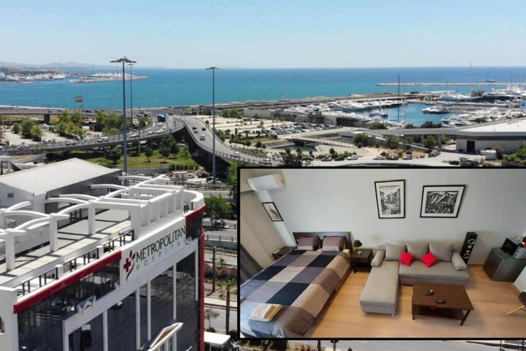 Piraeus Apartment | METROPOLITAN MACVIEW-3 διαμέρισμα studio Φάληρο