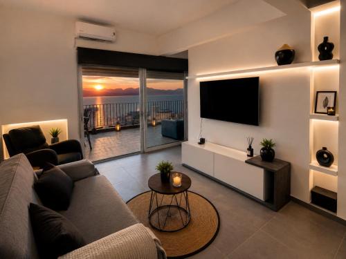 Loutraki-Agioi Theodoroi Apartment | Minimal Panorama Loutraki