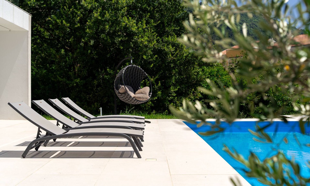 Budva Villa | Modern luxury villa with swimming pool & sea view