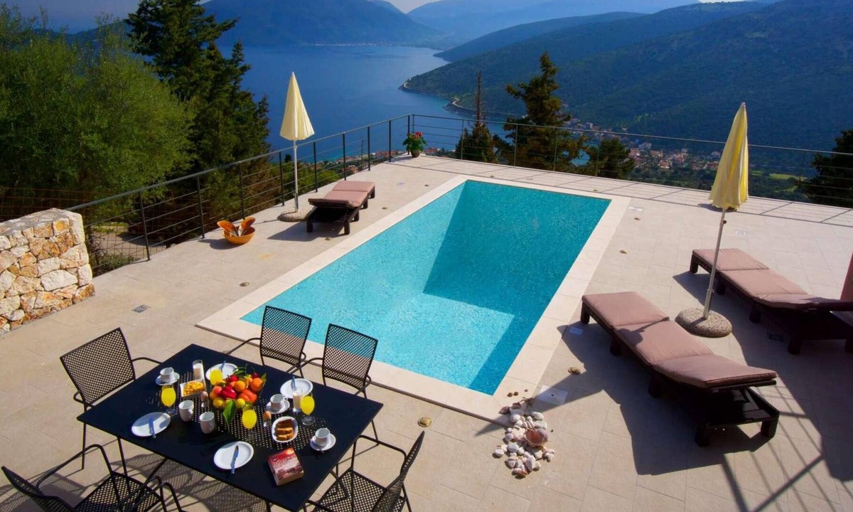 Aetos Villa | Modern villa, stunning views from every floor,