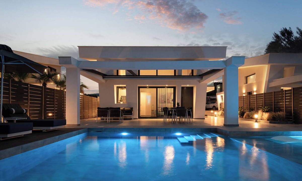 Sarti Villa | Modern villa with a heated private pool in the heart of Sarti, Halkidiki