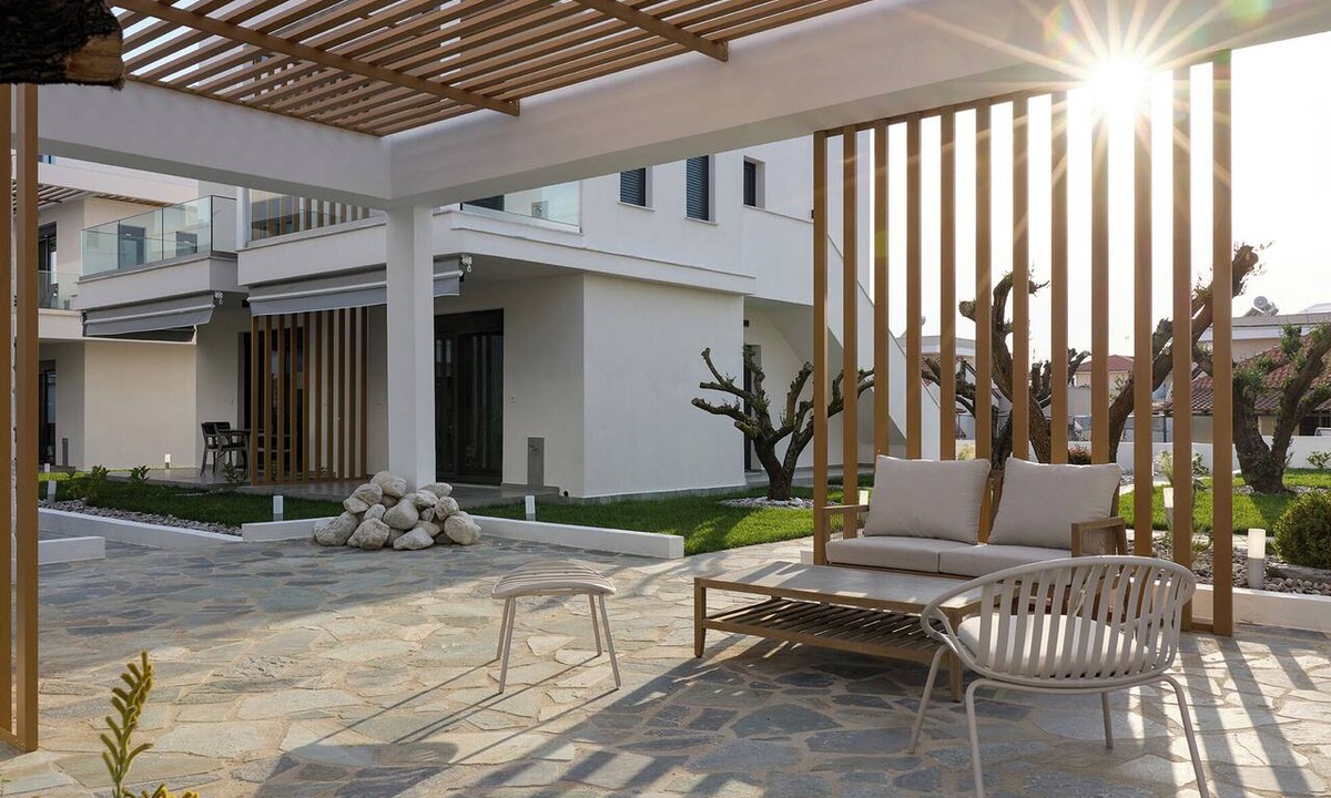 Paralia Ofryniou Apartment | Olive Garden Residential Complex - One Bedroom Apartment