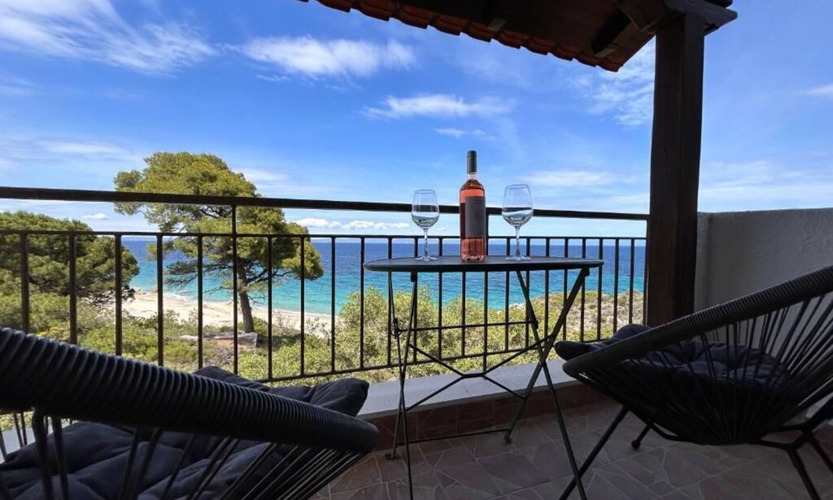 Sithonia Apartment | Panoramic Sea View Loft