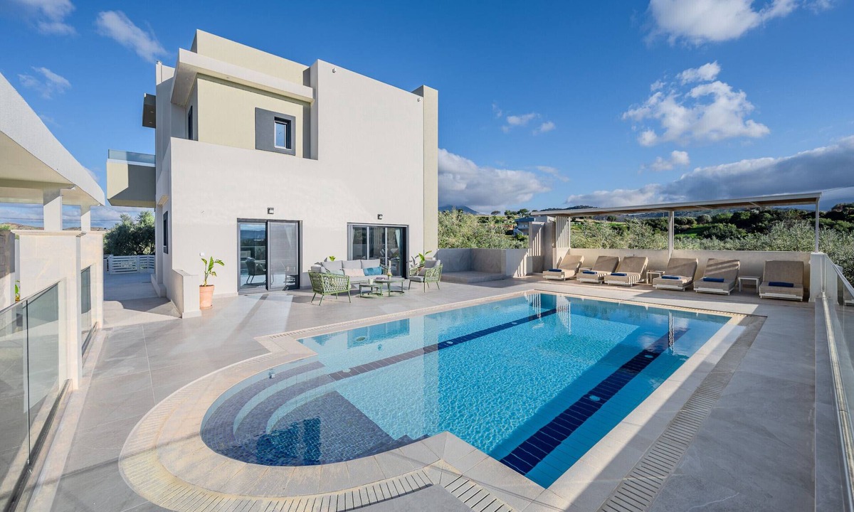 Geropotamos Villa | Pelagia Villa,Modern Luxury Retreat Near Panormo