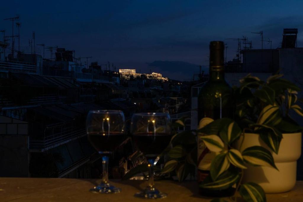 Agios Panteleimonas Apartment | Penthouse with Acropolis view in Attiki Metro