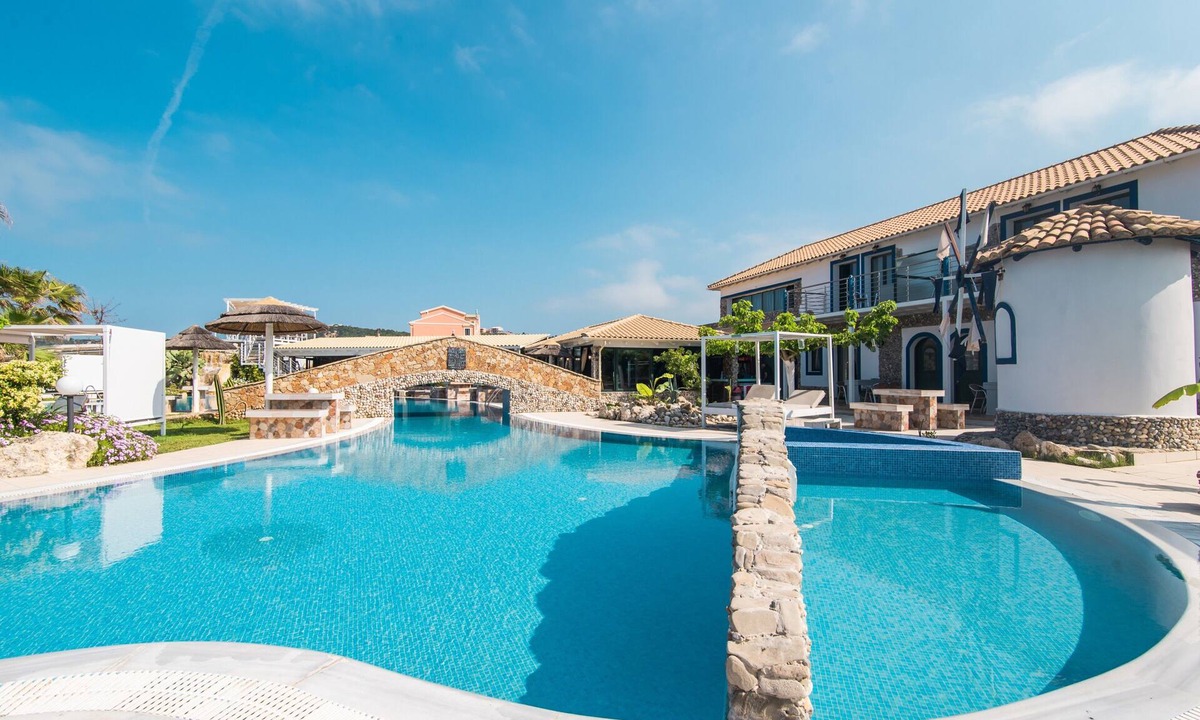 Arillas Apartment | Pet-Friendly Apartment 'Mirage Arillas Maisonette B' with Sea View, Shared Pool & Wi-Fi