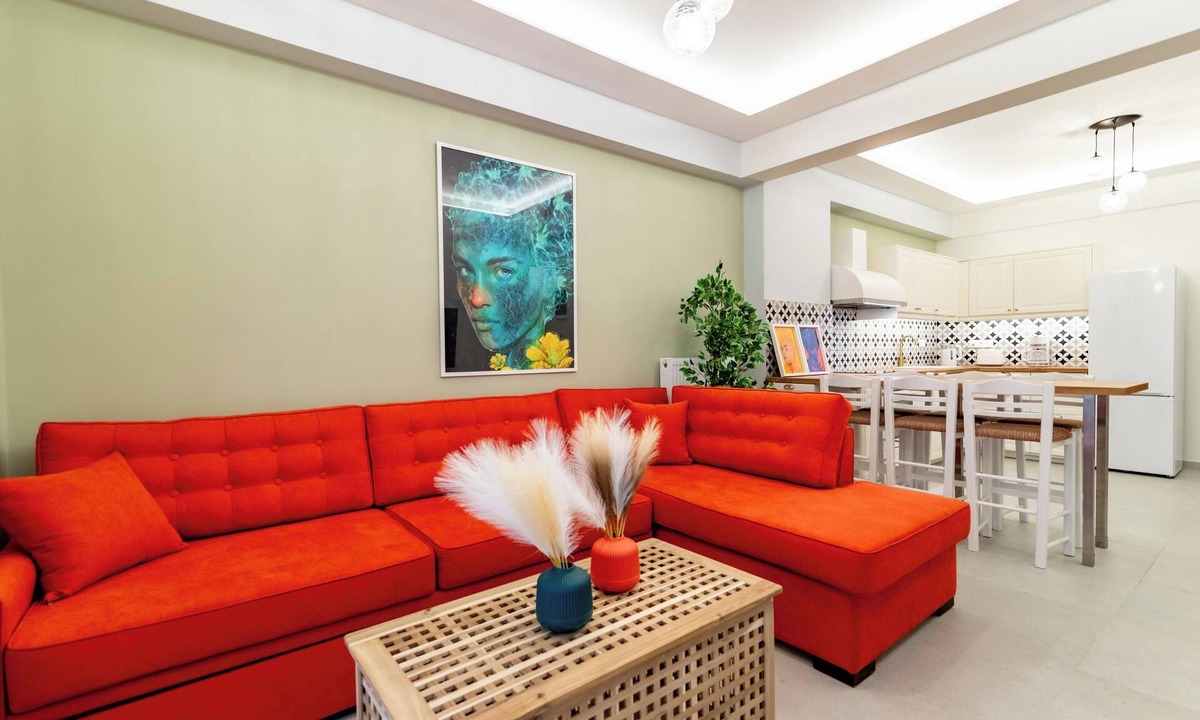 Metaxourgio Apartment | Psirri Urban Chic · Central 3BR · Sleeps 10
