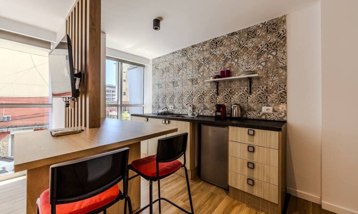 Durres Apartment | Red Studio 102 | Love in Colours Collection by PikHost