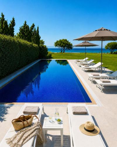 Soroni Villa | Renee Beach Front Executive Luxury Villa