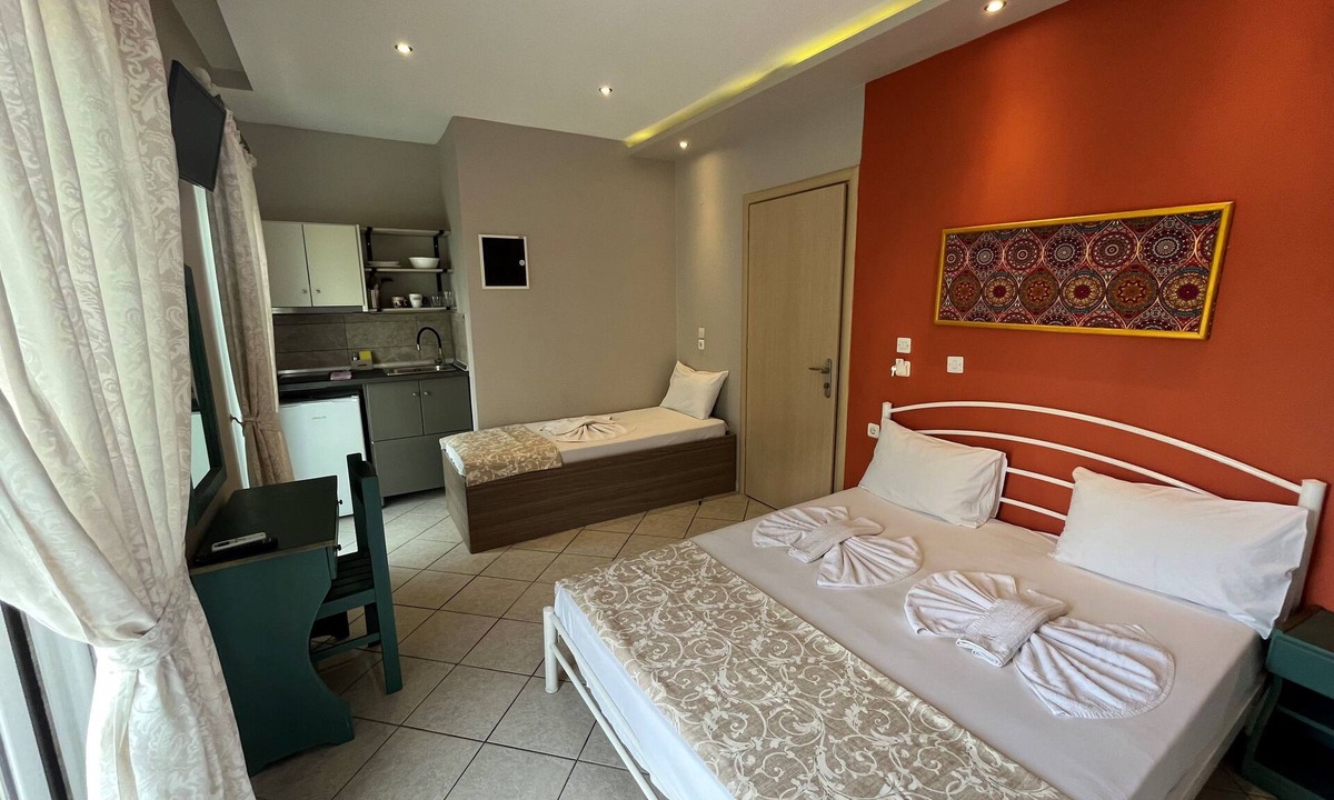 Limenaria House | Room in Studio - Beautiful Room for 3 People in Limenaria, Only Five Minutes Away From Center